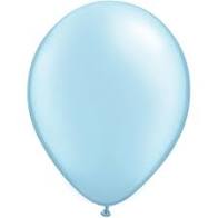 Luftballons Perl Hellblau